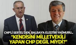 CHP'li Sertel'den, Balbay'a eleştiri yağmuru... "Kendisini milletvekili yapan CHP değil miydi?"
