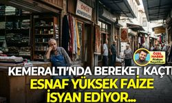 Kemeraltı’nda bereket kaçtı: Esnaf, yüksek faizden dertli...