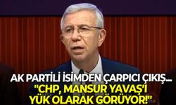 AK Partili isimden çarpıcı çıkış... "CHP, Mansur Yavaş’ı yük olarak görüyor!"
