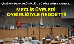 Çiğli'nin plan değişikliği, Büyükşehir'e takıldı... Meclis üyeleri oybirliğiyle reddetti!