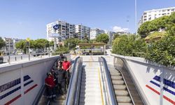 İzmir metrosunda güvenlik mesaisi! Yürüyen merdiven ve asansörler mercek altında