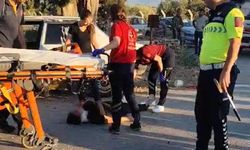 İzmir Bayındır’da trafik kazası: Otomobil motosiklete çarptı