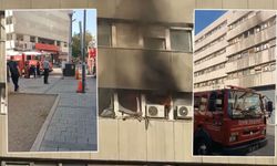 İzmir Kemeraltı'nın girişinde korkutan yangın! Esnaf sokağa döküldü