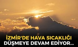 İzmir'de hava sıcaklığı düşmeye devam ediyor... İlçelerde durum nasıl? Yağış var mı?