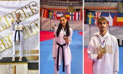 İzmirli taekwondocular Sırbistan’ı salladı!