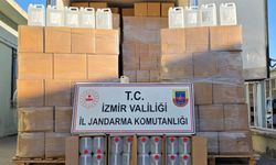İzmir'de milyonluk kaçak alkol operasyonu: İki ilçede eş zamanlı baskın