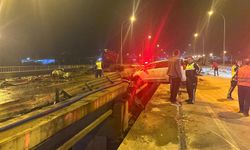 İzmir yolunda feci kaza!  1 kişi hayatını kaybetti!