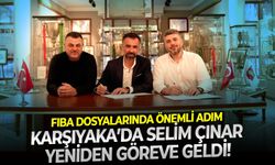 Karşıyaka’da Selim Çınar yeniden göreve geldi! FIBA dosyalarında önemli adım