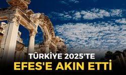 Türkiye 2025'te Efes'e akın etti: 2,5 milyondan fazla ziyaretçiyle listeyi salladı!