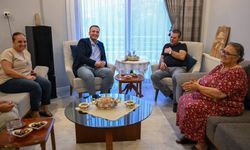 Yangının ardından kapıları çalındı: Eşki’den Alkın Ailesi’ne ziyaret