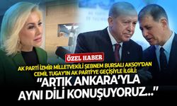 AK Parti İzmir Milletvekili Şebnem Bursalı Aksoy’dan Cemil Tugay’ın AK Parti’ye geçişiyle ilgili: ‘’Artık Ankara’yla aynı dili konuşuyoruz…’’