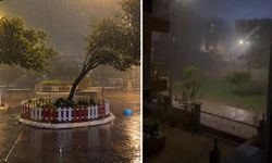 Antalya’da fırtına ve sel felaketi! Tarım alanları zarar gördü