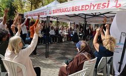 Bayraklı’da yaş almış büyükler için unutulmaz buluşma
