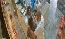 Çiğli’de dehşet anları: Çocuğunun gözü önünde eşine saldırdı!
