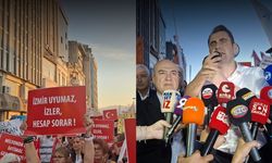 İzmir’de siyasi tansiyon yüksek: YENİ Parti'den Cemil Tugay protostosu!