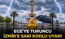 Ege'ye turuncu, İzmir'e sarı kod! Yağışlar devam edecek! 29 Ekim 2026 ilçe ilçe hava durumu