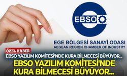 EBSO Yazılım Komitesi'nde kura bilmecesi büyüyor... Gözler, İl Seçim Kurulu'nun vereceği kararda!