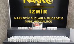 İzmir’de uyuşturucu operasyonu: Toprağa gömülü 17 bin 528 hap bulundu