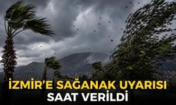 İzmir'de sıcaklıklar çakılıyor: Sağanak yağış için saat verildi! Sel ve su baskını uyarısı!