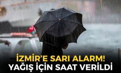 Meteoroloji'den İzmir'e sarı alarm! Sağanak tüm kentte etkili olacak... O saatlere dikkat! 28 Ekim 2026 Hava durumu