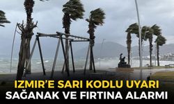 İzmir'e sarı kodlu uyarı! Sağanak ve fırtına şehri esir alacak!