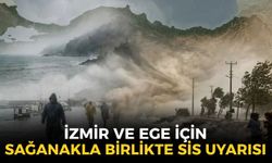 Meteoroloji'den İzmir ve Ege için sağanakla birlikte sis uyarısı: Bazı ilçelerde şiddetli olacak!