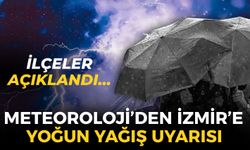 SON DAKİKA Meteoroloji'den İzmir'e yoğun yağış uyarısı! İlçeler açıklandı: Sel ve su baskını riski! 1 Kasım 2026 İzmir hava durumu
