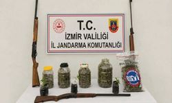 Ödemiş'te film gibi operasyon: Hem uyuşturucu hem cephanelik ele geçirildi!