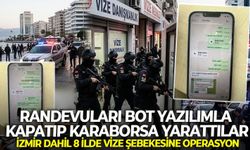 Randevuları bot yazılımla kapatıp karaborsa yarattılar: İzmir dahil 8 ilde vize şebekesine operasyon