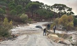 Saniyelerle yarıştılar: Sel sularına kapılan araçtakiler böyle kurtarıldı!
