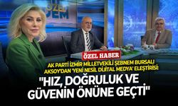AK Parti İzmir Milletvekili Şebnem Bursalı Aksoy'dan 'yeni nesil dijital medya' uyarısı: "Hız, doğruluk ve güvenin önüne geçti"