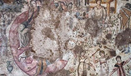 Germanicia Antik Kenti'nde, 1500 yıllık mozaik bulundu