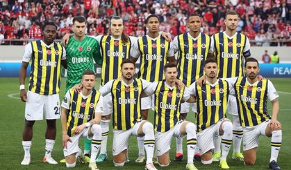 Fenerbahçe-Olympiakos maçında ilk 11'ler belli oldu!