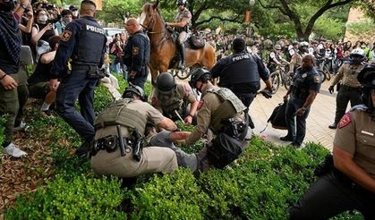 ABD'de gerilim tırmanıyor: İsrail protestolarında üniversitelerde 100'den fazla gözaltı!