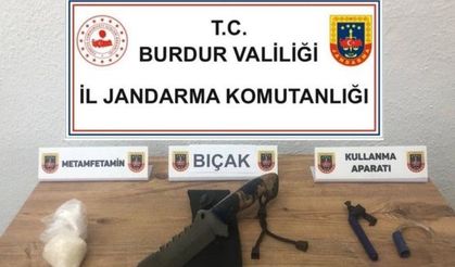 Burdur'da uyuşturucu operasyonu: 45 gram metamfetamin ele geçirildi!