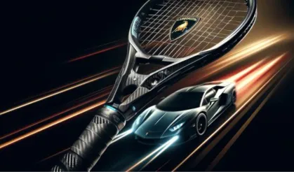 Lamborghini ve Babolat'dan devrim yaratan ultra lüks tenis raketi!