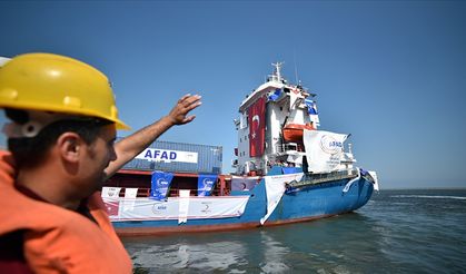 "Türkiye-Katar Gazze İyilik Gemisi" yola çıkıyor!