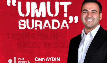 Cem Aydın: CHP Gençlik Kolları başkanlık yarışında ben de varım!