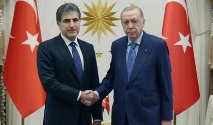 Cumhurbaşkanı Erdoğan ile Neçirvan Barzani görüştü!