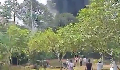 Kolombiya'da askeri uçak düştü: En az 90 ölü!