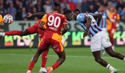 Dev maçta Trabzonspor Galatasaray'ı devirdi!