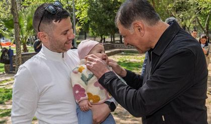 Başkan Tugay Buca'da sahaya indi! Hasanağa Bahçesi'ni yerinde inceledi