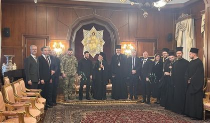 Zelenskiy'den Fener Rum Patriği Bartholomeos ile görüşme!