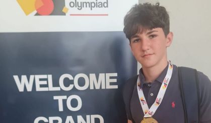 İzmirli Doruk German Math Olimpiyatları'nda altın madalya kazandı!