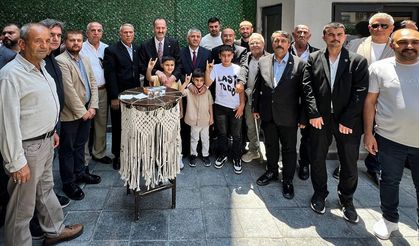 MHP İzmir'den bayramlaşma töreni! İl Başkanı Şahin'den 'birliktelik' mesajı