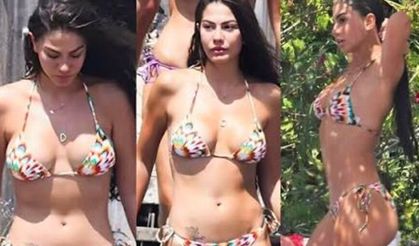 Demet Özdemir tatil pozlarıyla gündemde! O karelere beğeni yağdı