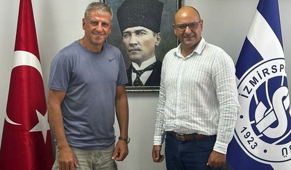 Hamza Hamzaoğlu'ndan İzmirspor'a anlamlı ziyaret