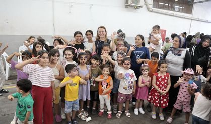 Konak’ta çocuklar için renkli etkinlik: Mutlu Çocuklar Sokağı büyük ilgi gördü