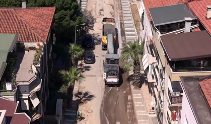 Balçova’da asfalt seferberliği sürüyor!