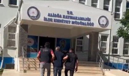 İzmir'de 9 yıl 10 ay hapis cezası bulunan hükümlü yakalandı!